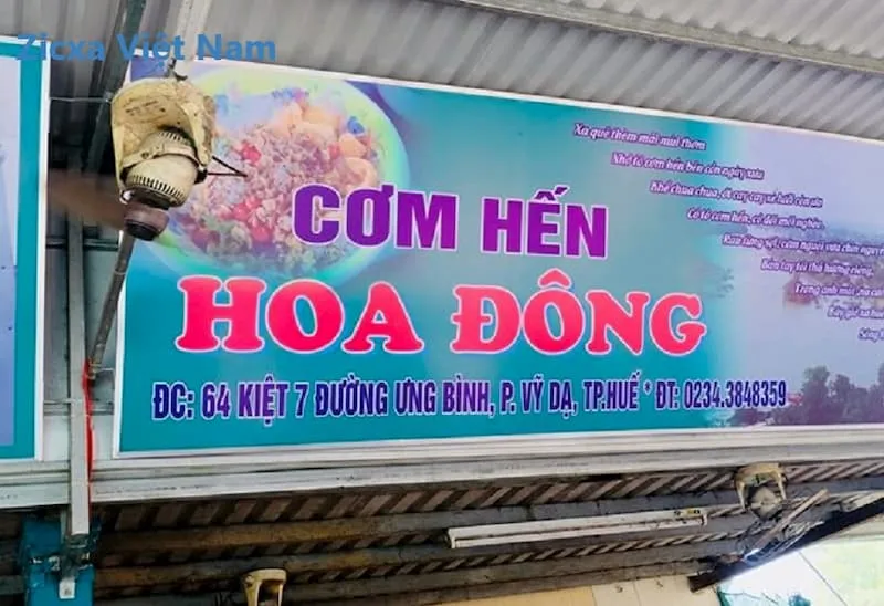 7 Quán cơm hến ngon ở Huế không thể bỏ qua