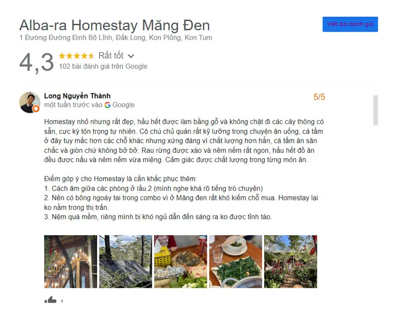 Alba-ra homestay Măng Đen, chốn bình yên dành cho những kẻ mộng mơ