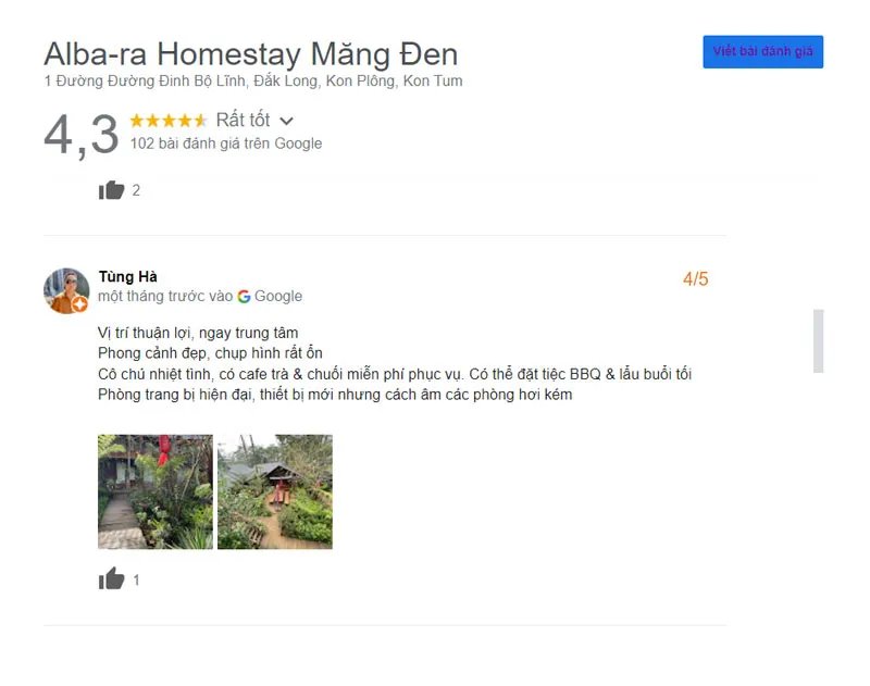 Alba-ra homestay Măng Đen, chốn bình yên dành cho những kẻ mộng mơ