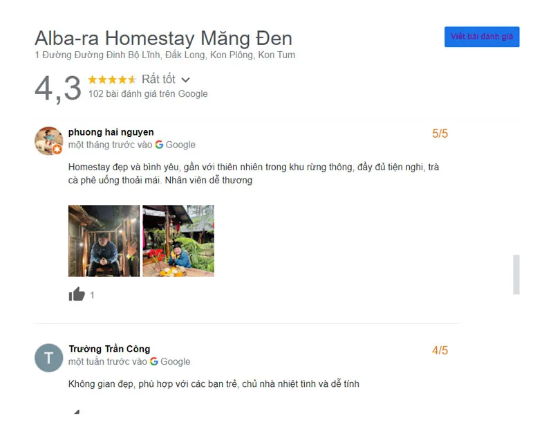 Alba-ra homestay Măng Đen, chốn bình yên dành cho những kẻ mộng mơ