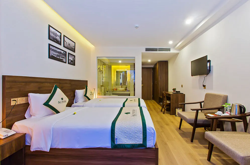 Ally Beach Boutique Hotel Hoi An – Vẻ đẹp nội thất tối giản của khách sạn 4 sao Hội An