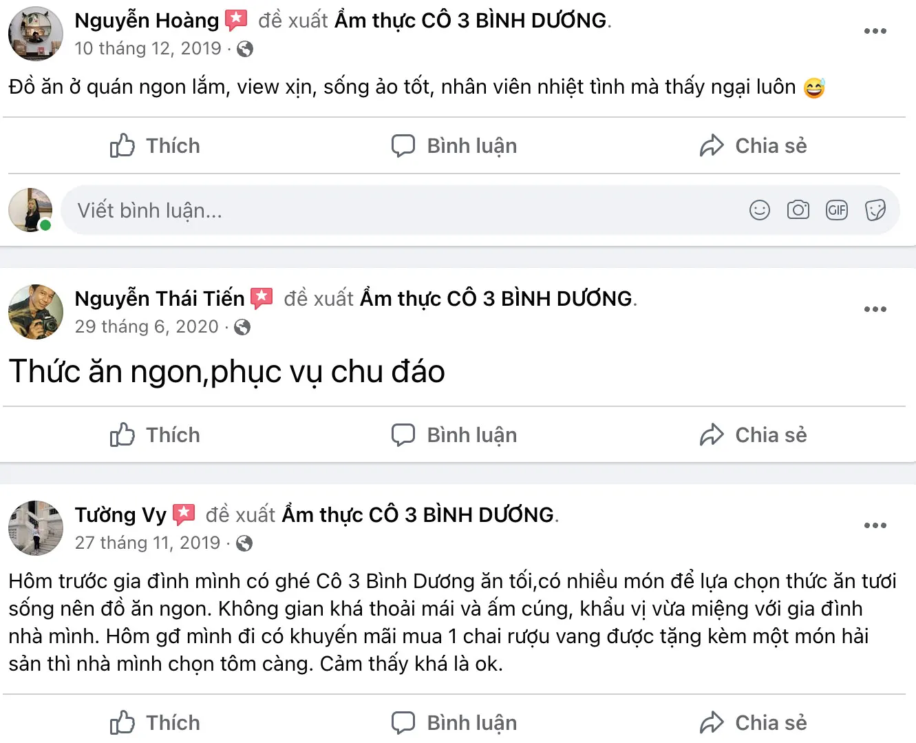 Ẩm thực Cô 3 Bình Dương với phong cách hấp thuỷ nhiệt độc đáo