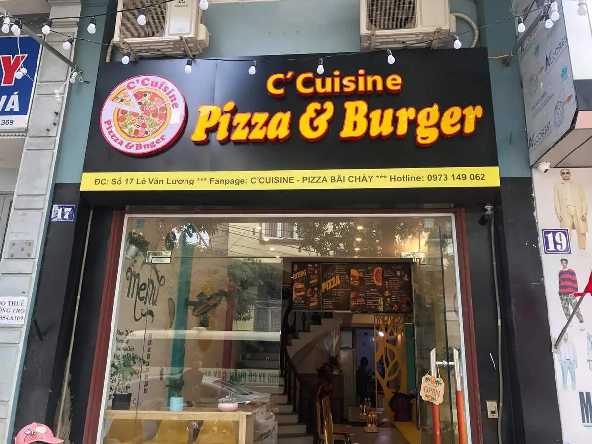 Ăn thả ga quên lối về cùng C Cuisine Pizza & Burger