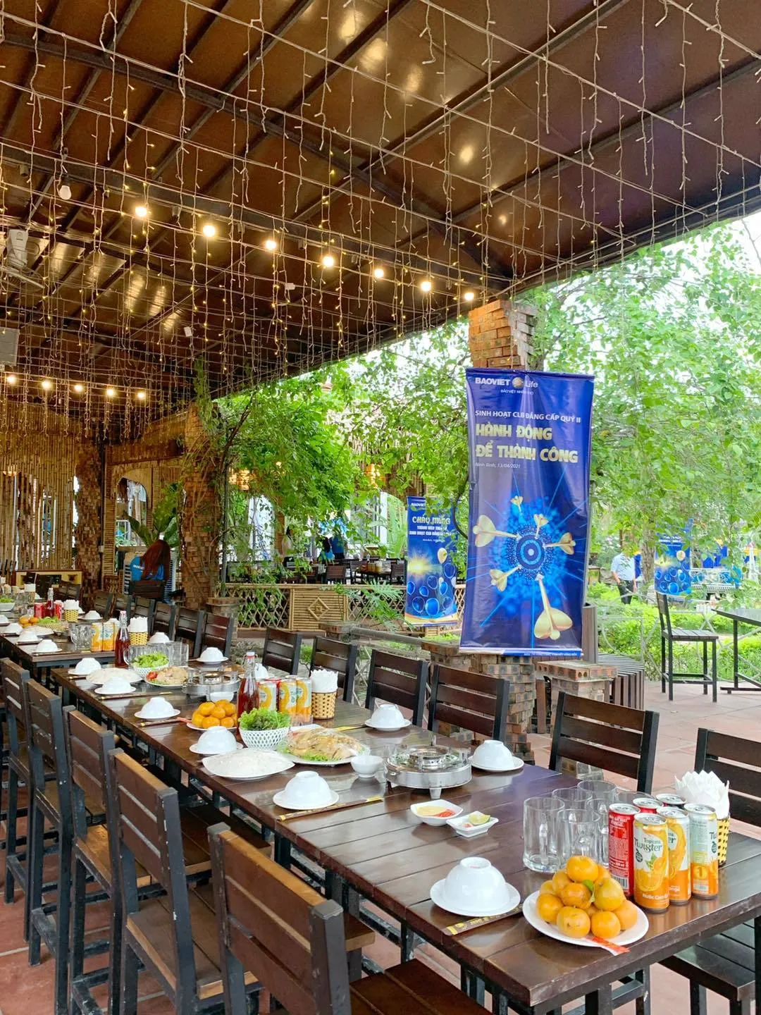 Anh Khoa Garden – Beer&Coffee lọt TOP10 quán cafe sân vườn đẹp nhất Ninh Bình