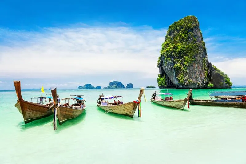 Ao Nang thiên đường biển đảo nhiệt đới ở Krabi Thái Lan