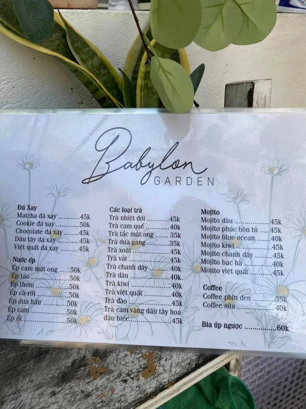 Babylon Garden – Quán cà phê mang phong cách Địa Trung Hải cực chất tại Vũng Tàu