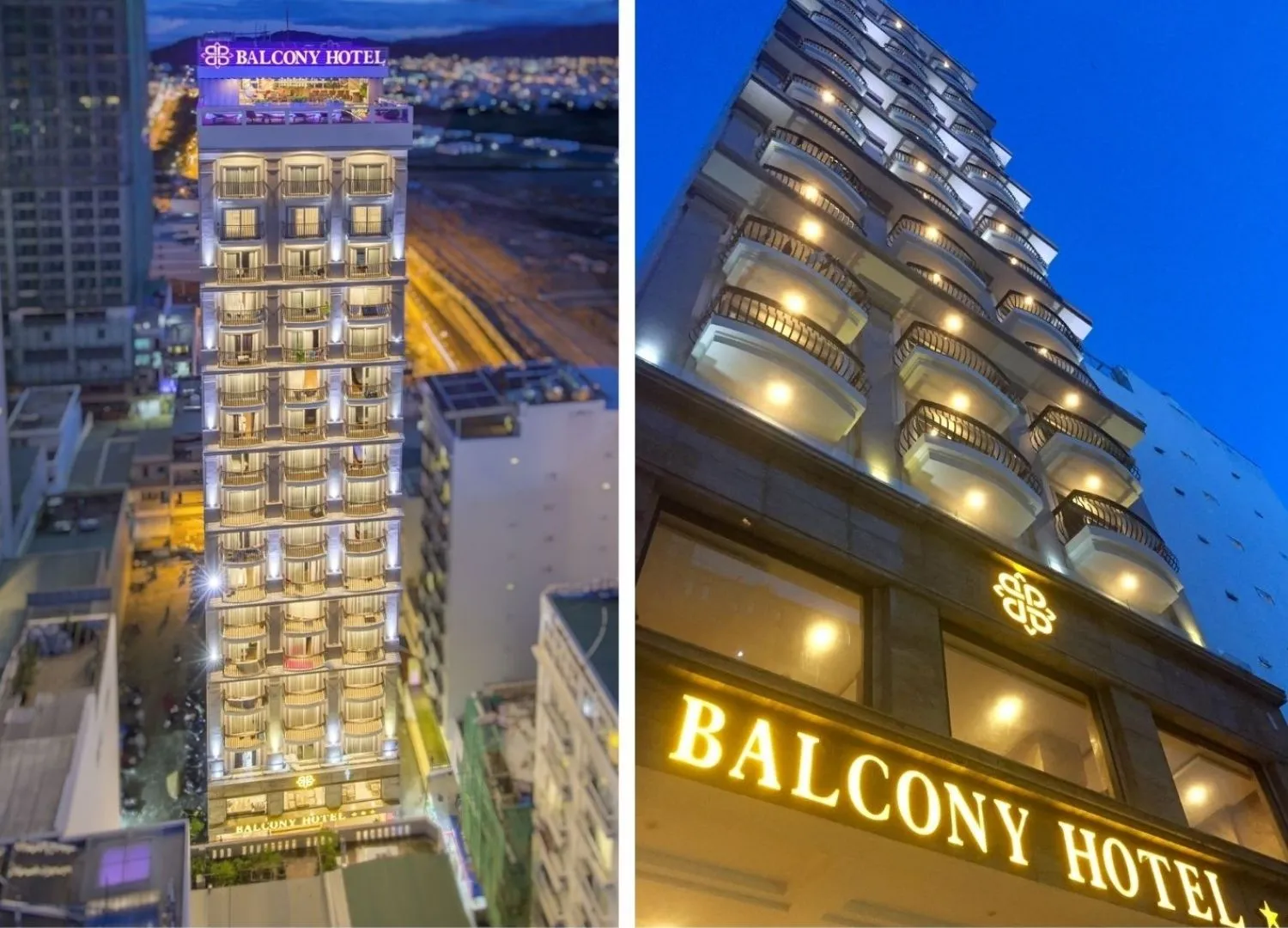 Balcony Nha Trang Hotel với thiết kế ban công hướng biển độc đáo