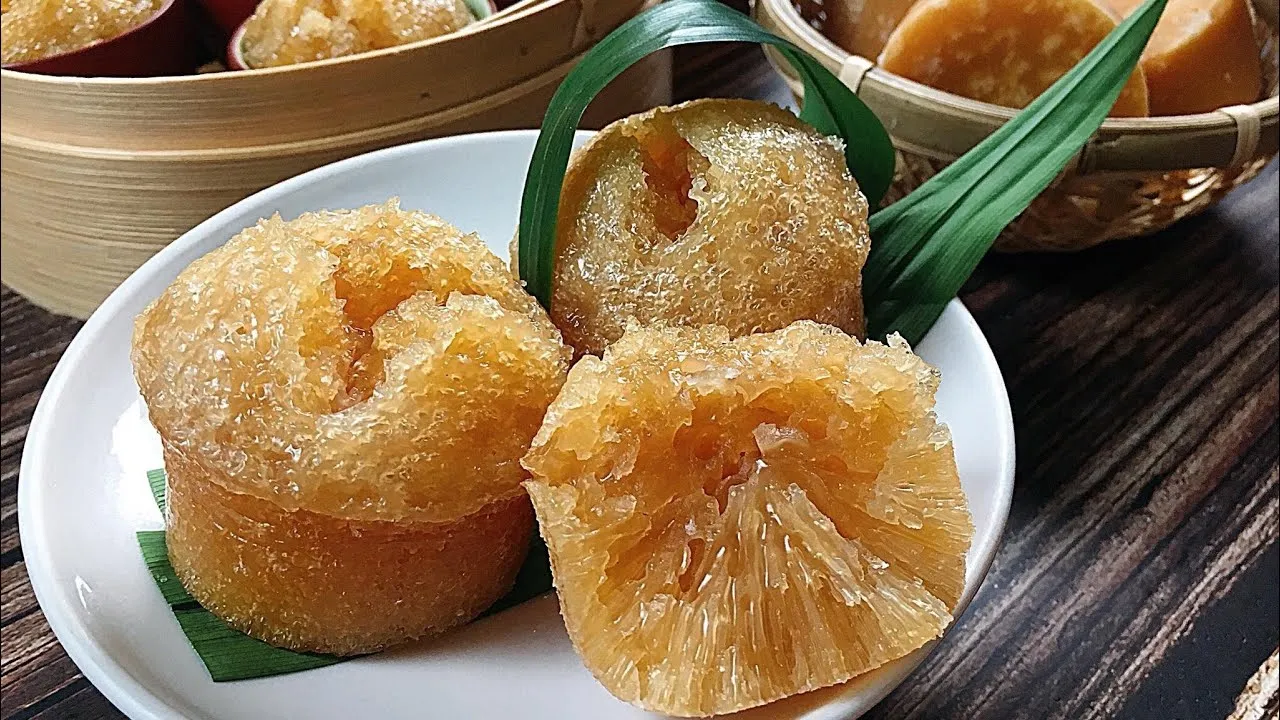 Bánh bò thốt nốt, đặc sản làm nên thương hiệu ẩm thực An Giang