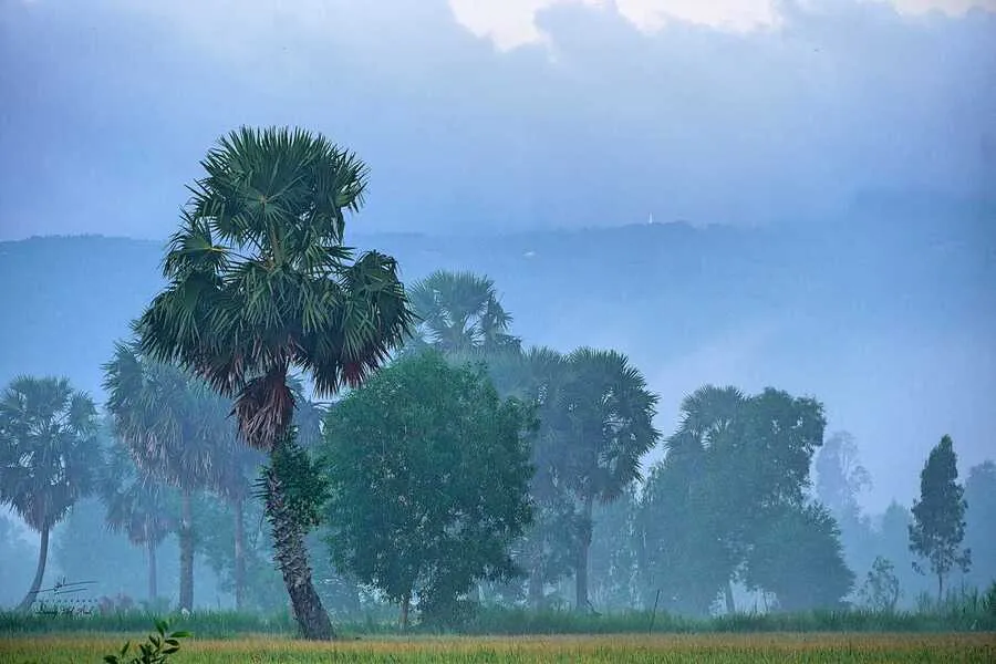 Bình minh vùng Bảy Núi, không gian huyền diệu trong sớm tinh mơ