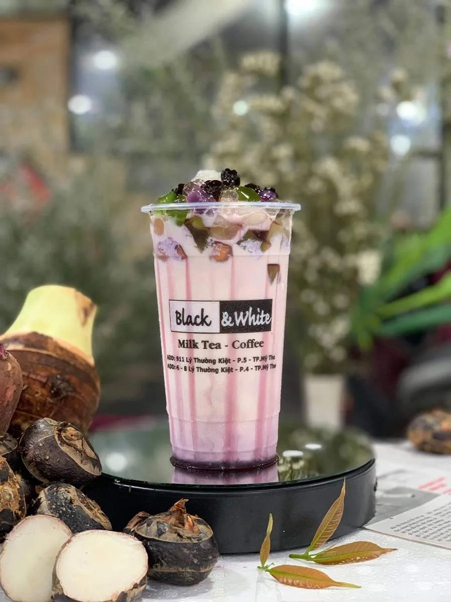 Black and White Milktea Coffee, quán cà phê với thực đơn đa dạng và hấp dẫn