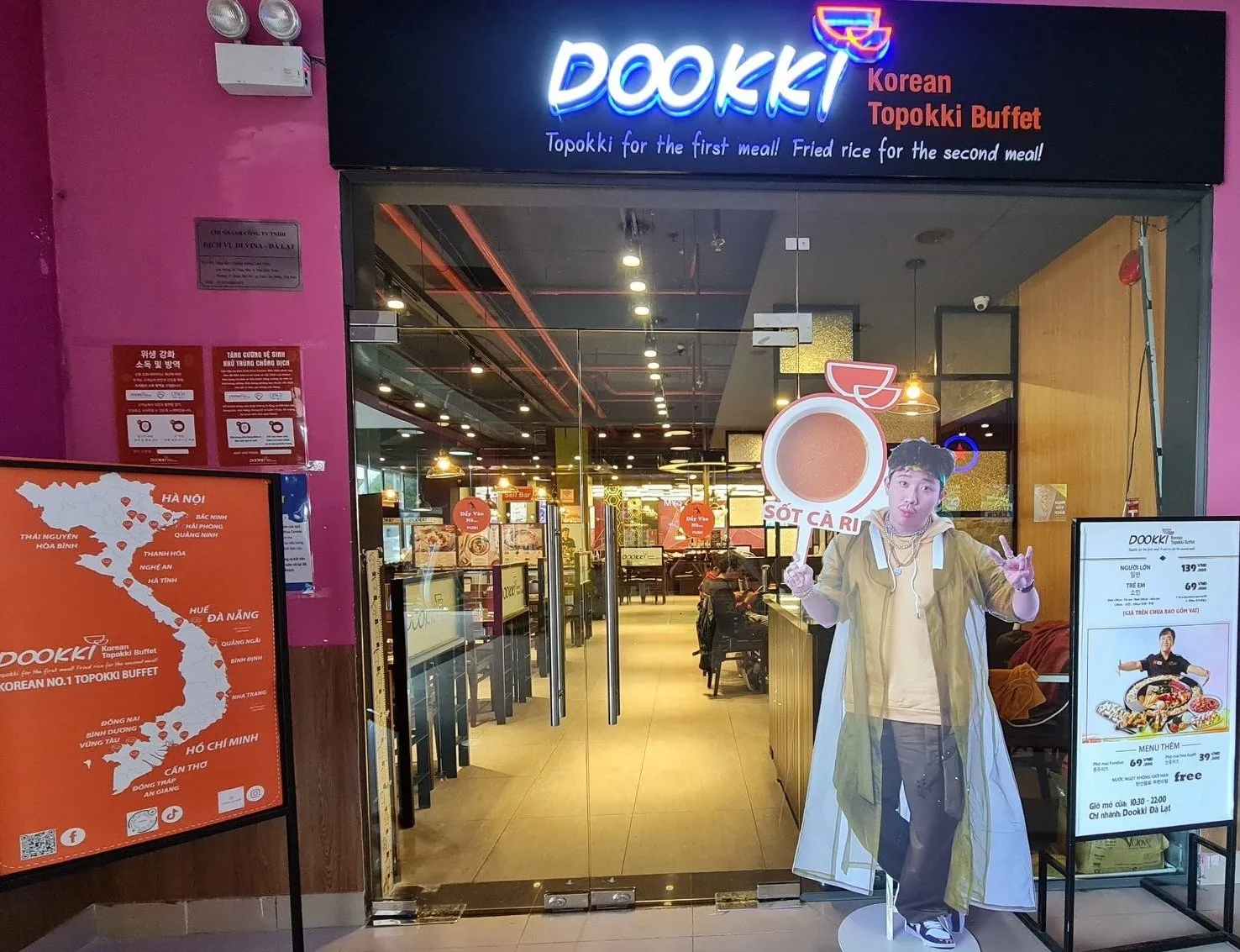 Buffet Dookki Đà Lạt – Khám phá thiên đường ẩm thực Hàn Quốc tại Đà Lạt