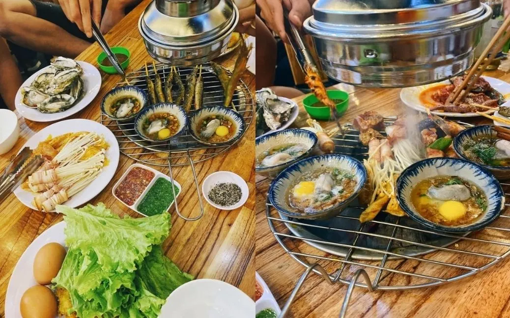 Buffet Nướng & Lẩu 119k Mr BBQ Hội An – BBQ đồng giá 119k với không gian thoáng mát