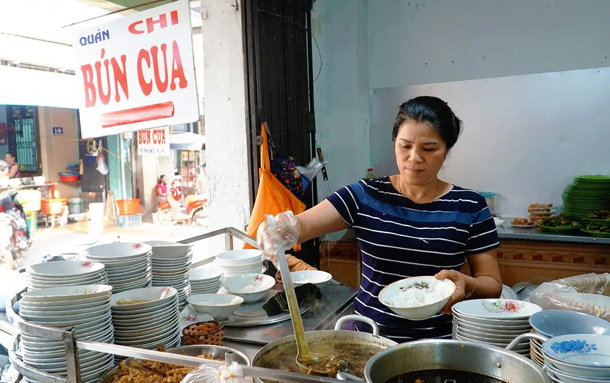 Bún cua thối, hương vị độc lạ giữa lòng phố núi Pleiku