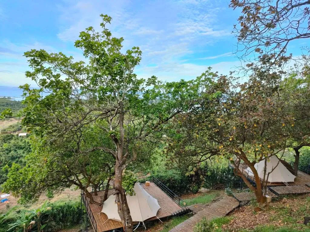 Cắm trại cực chill tại Tropical eGlamping bên hồ Trị An