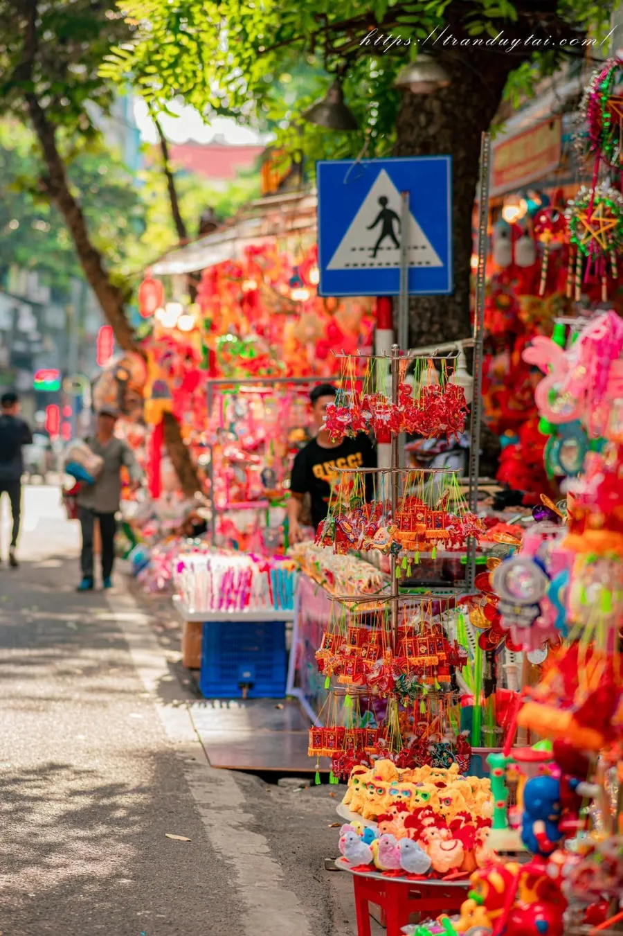 Check-in Phố Hàng Mã dịp trung thu, không gian rực rỡ sắc màu