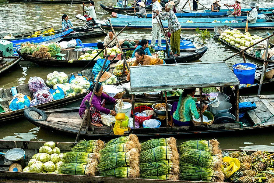 Chợ nổi Trà Ôn, nét văn hóa giao thương đặc sắc miền Cửu Long