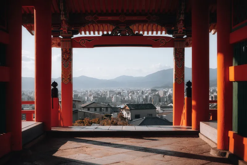 Chùa Kiyomizu-dera độc đáo, vũ đài bên vách núi Kyoto