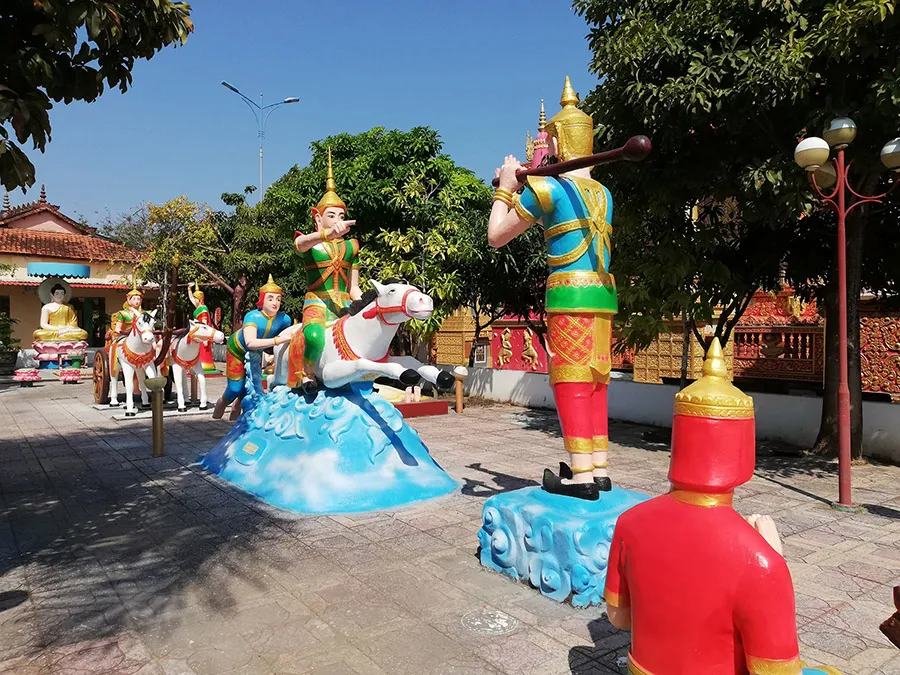 Chùa Monivongsa Bopharam, ngôi chùa Khmer độc đáo của Phật giáo Nam tông