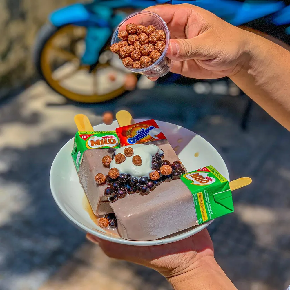 Có gì đặc biệt trong kem que milo Nha Trang mà ai cũng muốn thử