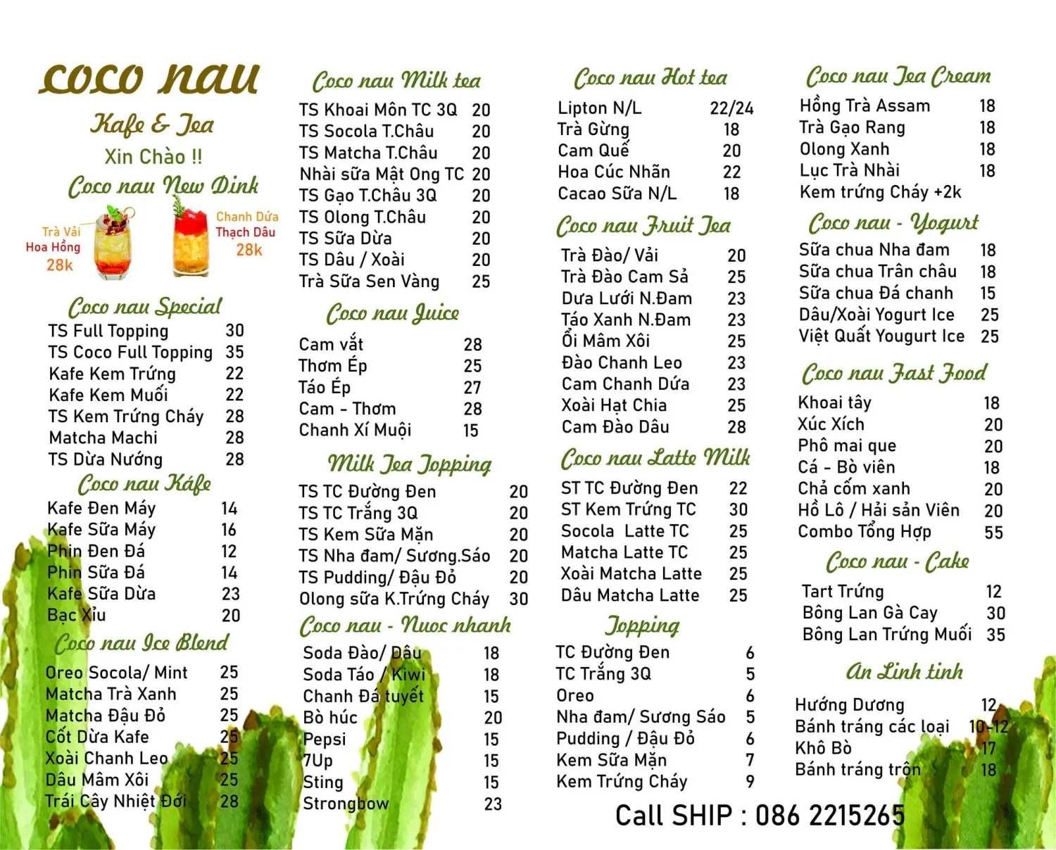 Coco Nau Kafe Tea, tiệm cà phê Địa Trung Hải giữa lòng Pleiku