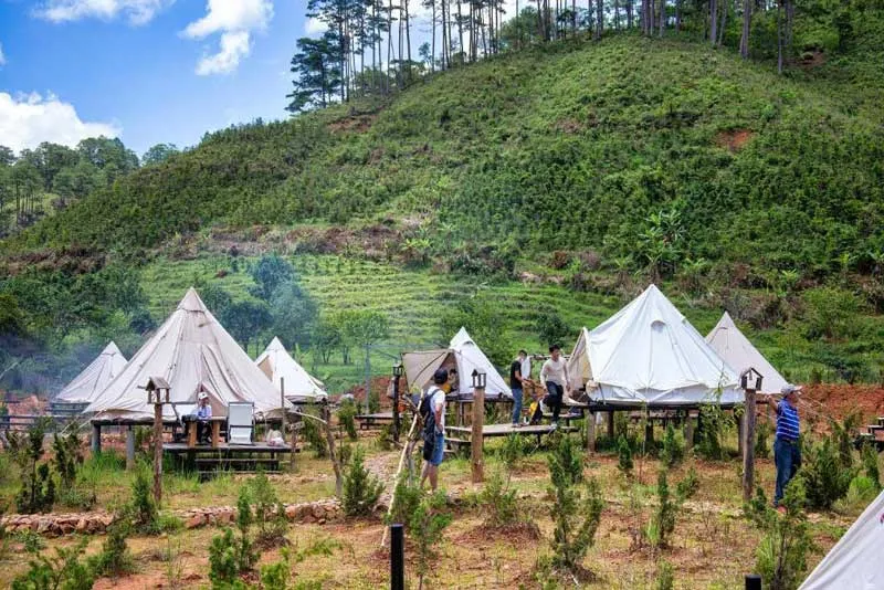 Cốm Camp & Glamping, địa điểm cắm trại hot nhất Buôn Ma Thuột