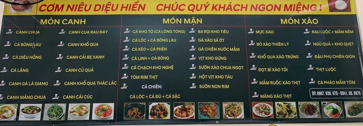 Cơm niêu Diệu Hiền, quán ăn tin dùng của thực khách khi du lịch Bình Phước