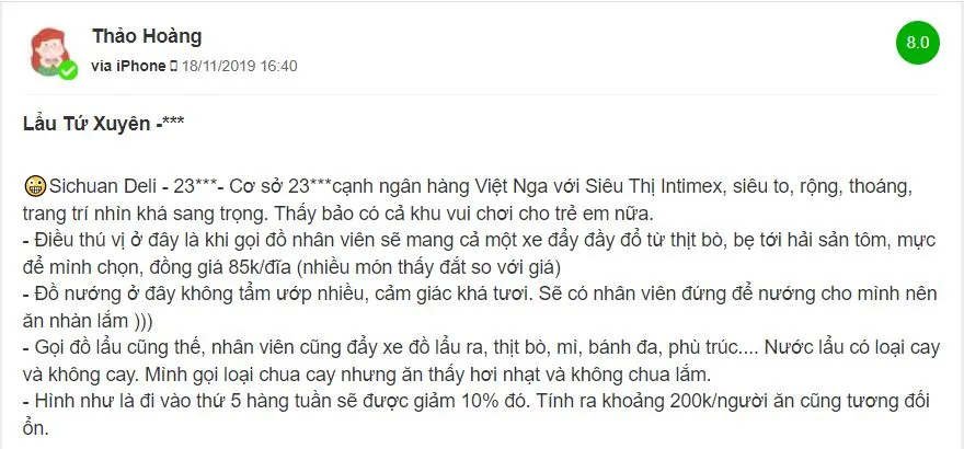 Cơn mê khó cưỡng tại Nhà hàng lẩu Tứ Xuyên Hải Phòng