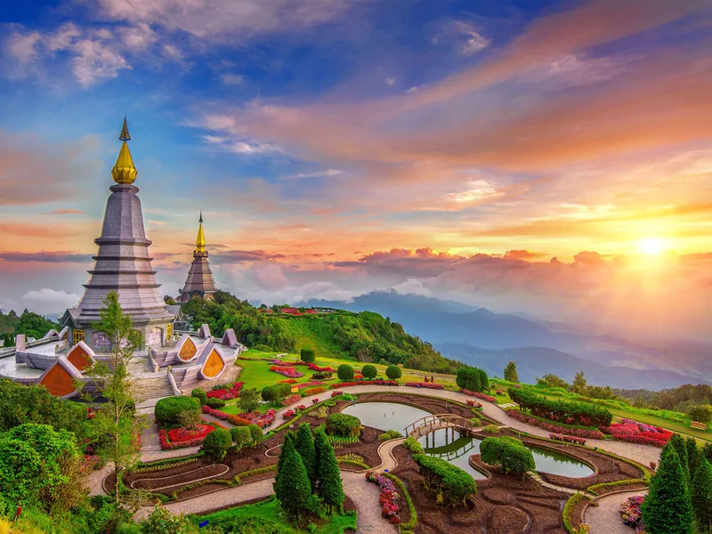 Công viên Quốc gia Doi Inthanon mái nhà của Thái Lan tại Chiang Mai