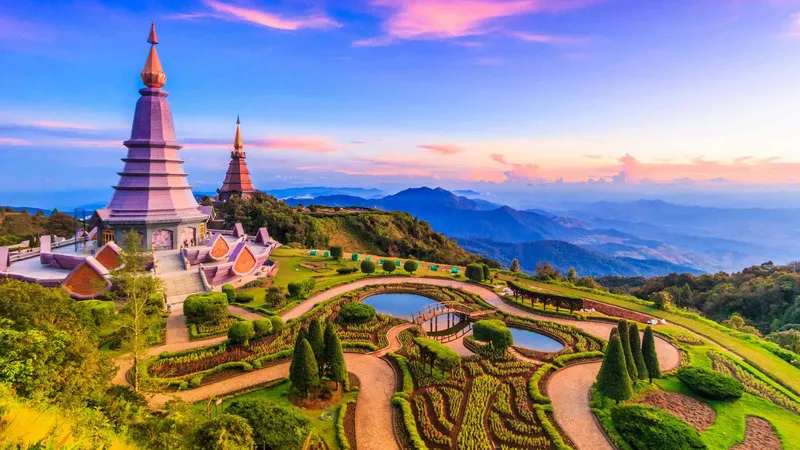 Công viên Quốc gia Doi Inthanon mái nhà của Thái Lan tại Chiang Mai