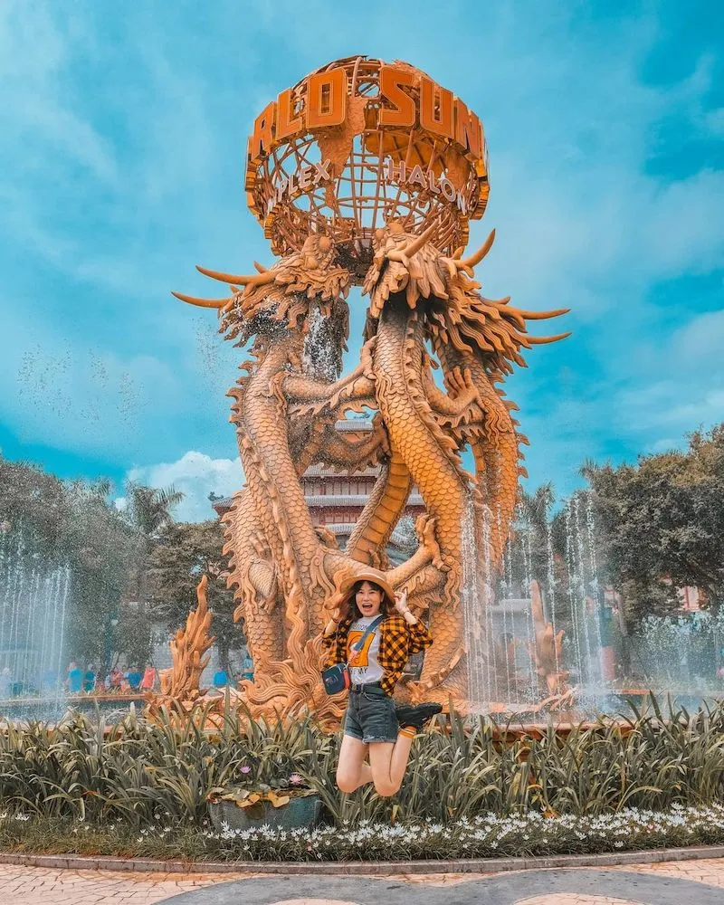 Công viên rồng Quảng Ninh ở đâu, trò chơi, giá vé Dragon Park Sun World Hạ Long