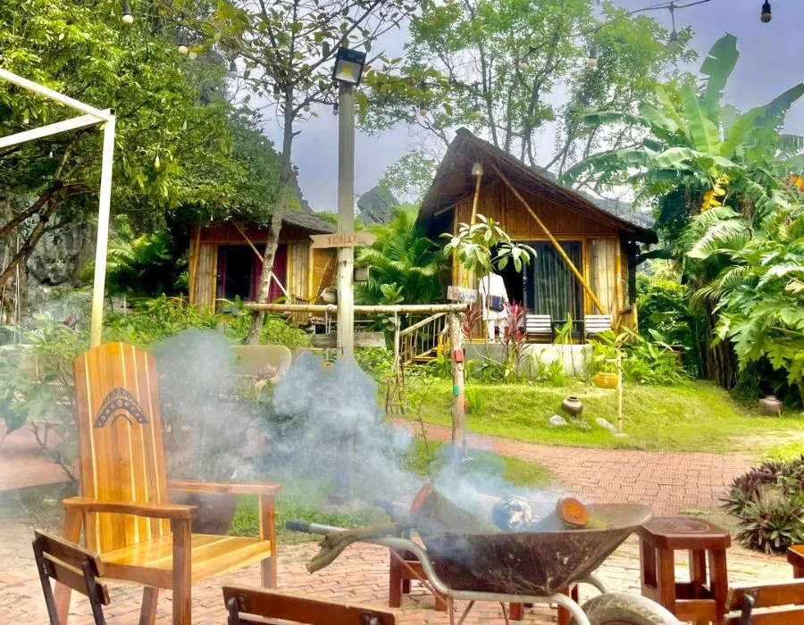 Cùng Tràng An Lamia Bungalow trải nghiệm không gian đồng quê yên ả