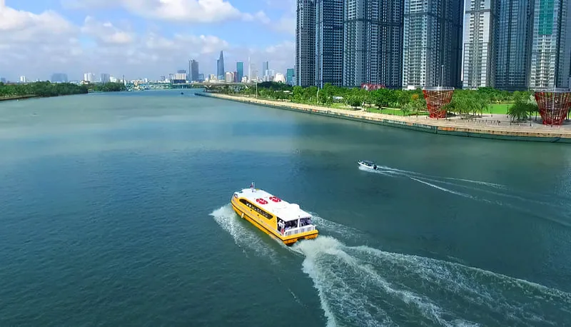 Cùng Water Bus Sài Gòn trải nghiệm cung đường trên sông đầy ấn tượng