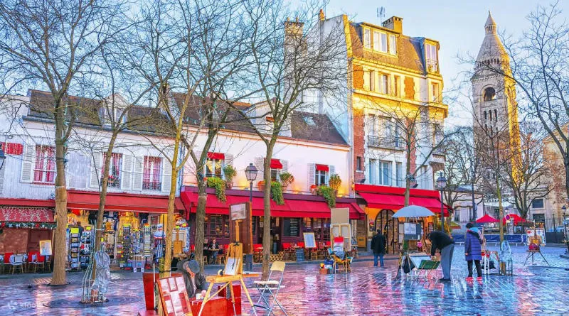 Đắm say trước ngọn đồi Montmartre thơ mộng, lãng mạn