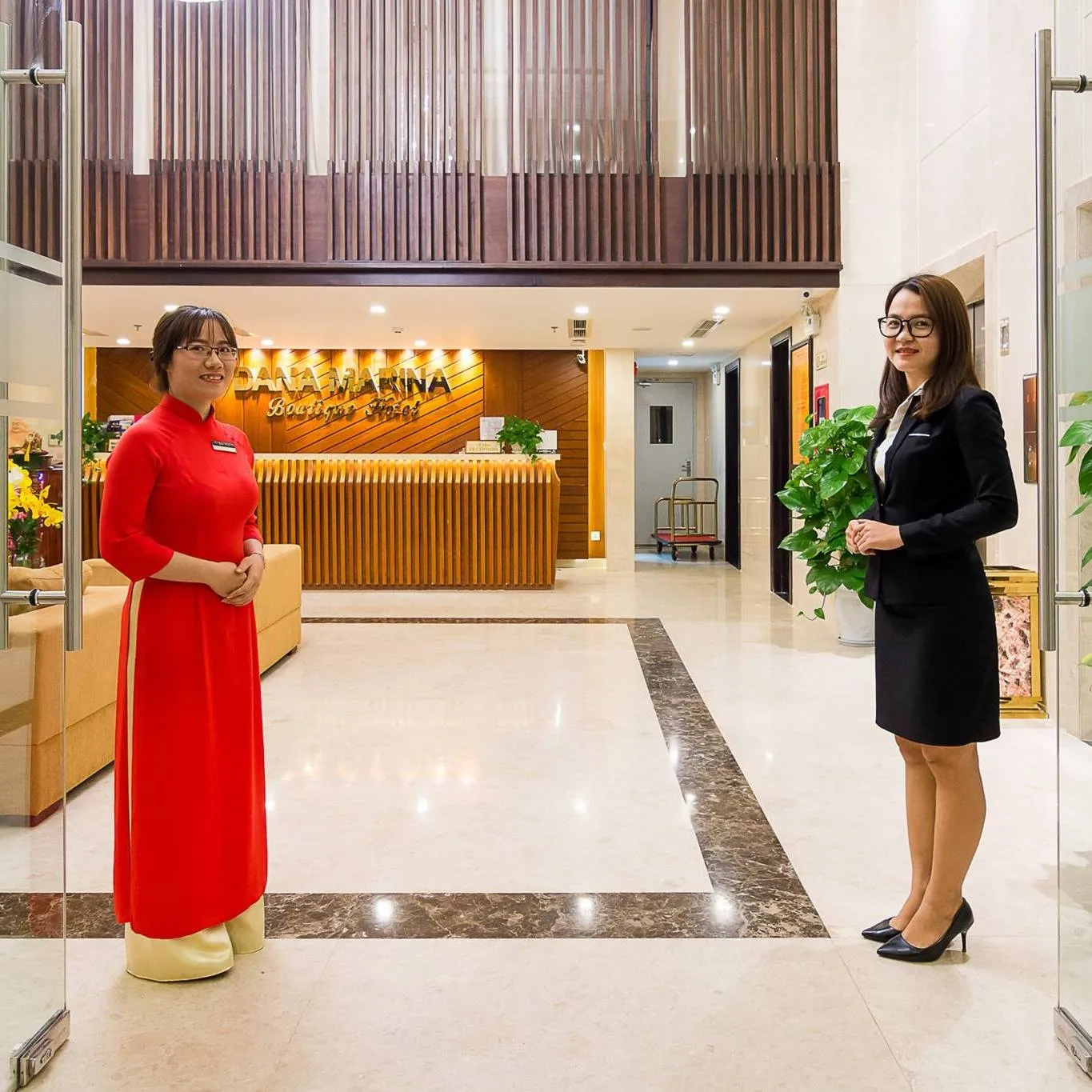 Dana Marina Boutique Hotel nổi bật với phong cách vô cùng thời thượng