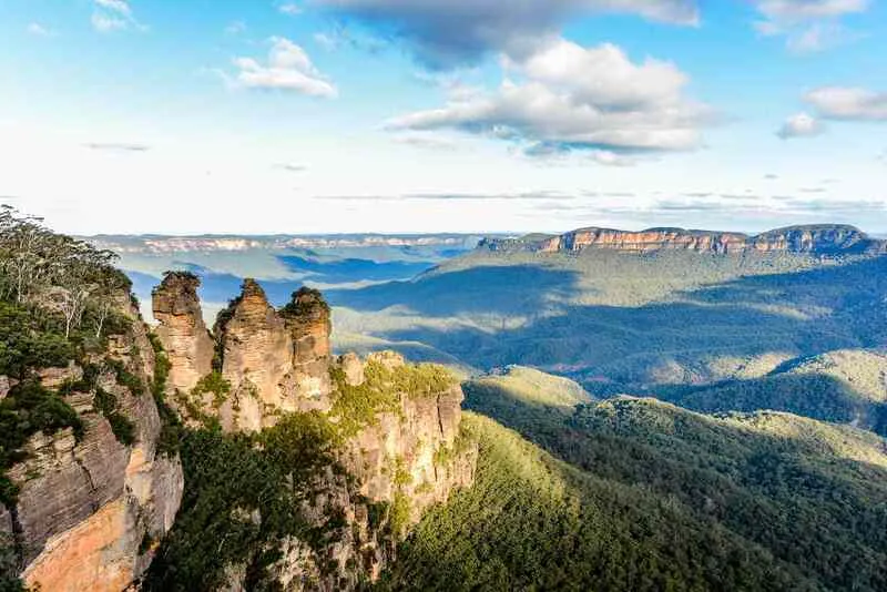 Dãy núi Blue Mountain kỳ quan thiên nhiên hùng vĩ của Úc