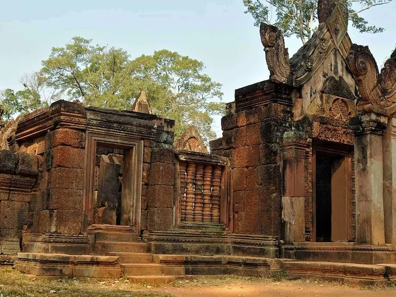 Đền Banteay Srei với đỉnh cao kiến trúc tại Campuchia