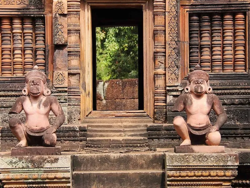 Đền Banteay Srei với đỉnh cao kiến trúc tại Campuchia