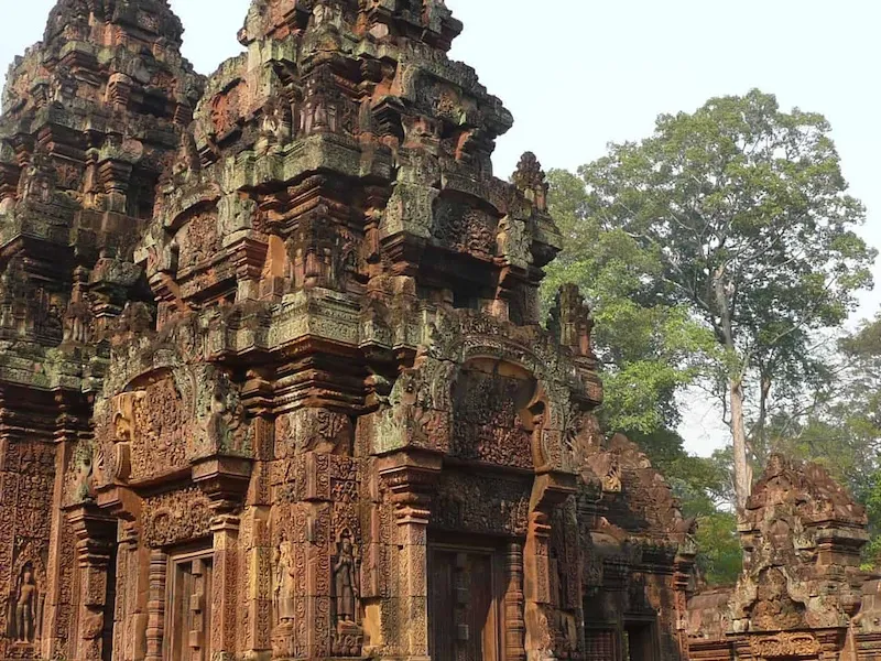 Đền Banteay Srei với đỉnh cao kiến trúc tại Campuchia