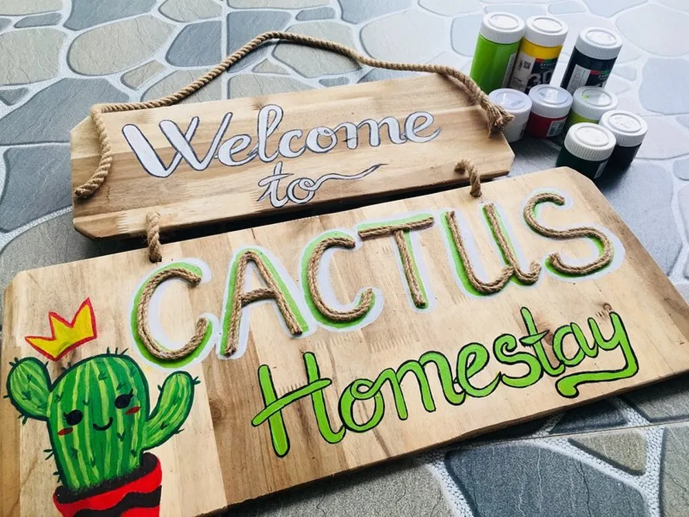 Đến Cactus homestay để trải nghiệm dịch vụ lưu trú giá rẻ, chất lượng cao