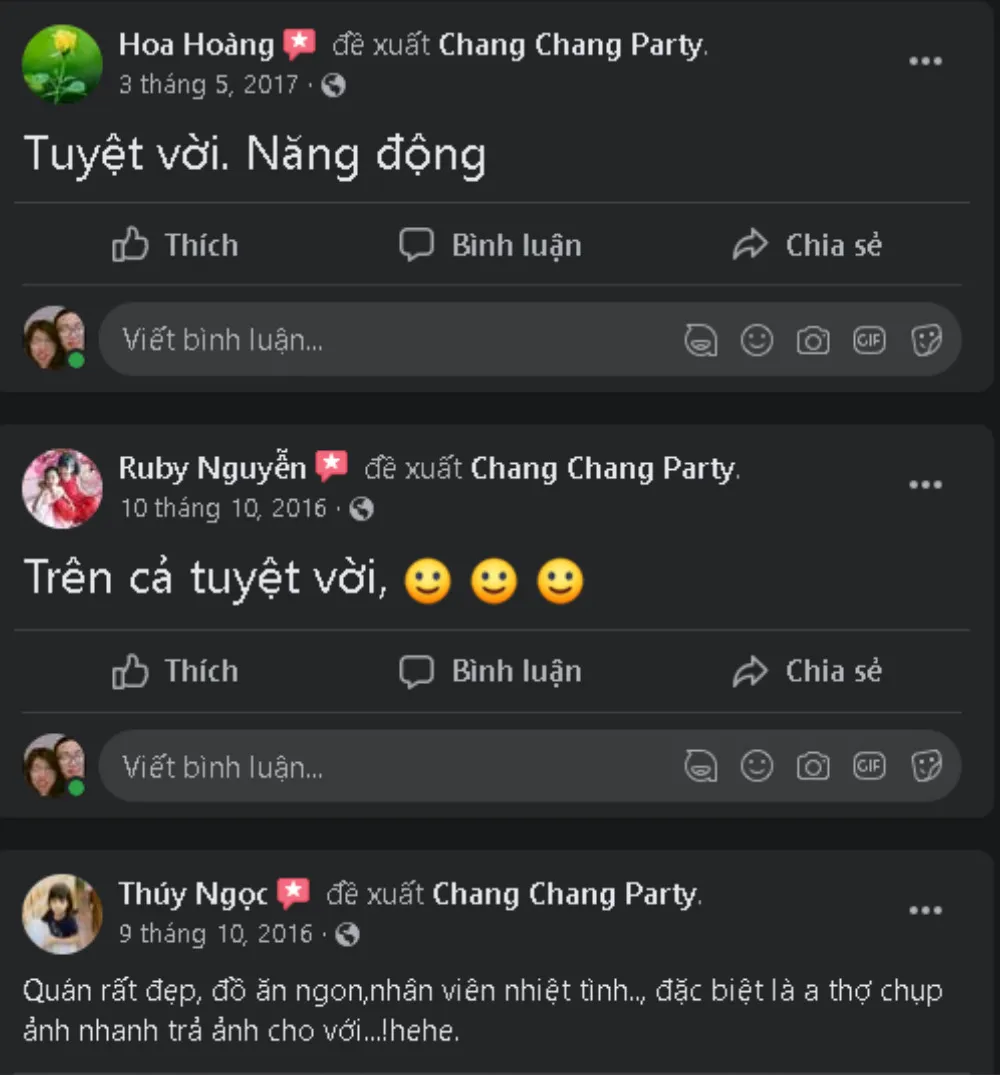 Đến Chang Chang Party Quảng Bình hòa mình vào những bữa tiệc đặc sắc