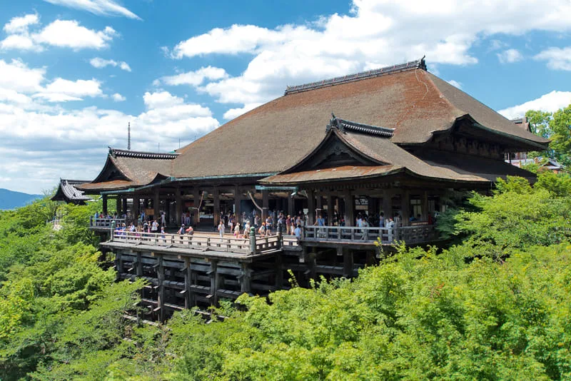 Đền Kiyomizudera, tuyệt tác kiến trúc tồn tại theo thời gian