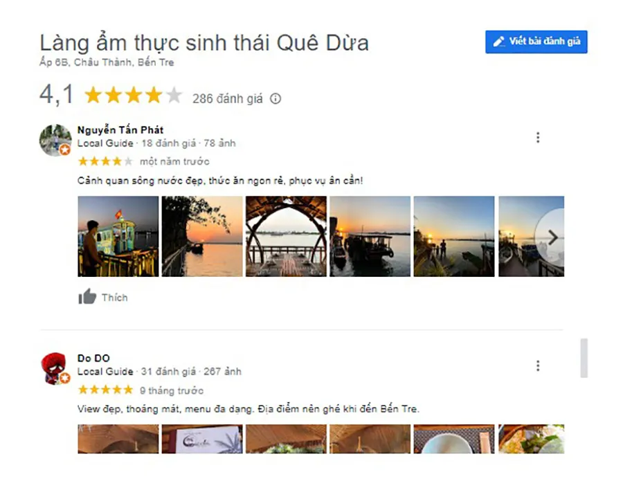 Đến làng sinh thái ẩm thực Quê Dừa Bến Tre thưởng thức đặc sản truyền thống