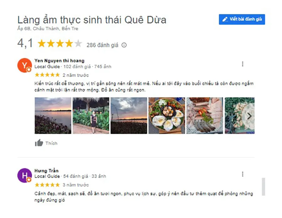 Đến làng sinh thái ẩm thực Quê Dừa Bến Tre thưởng thức đặc sản truyền thống