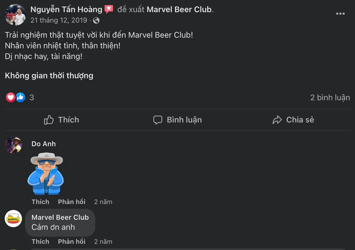 Đến Marvel Beer Club trải nghiệm không gian ẩm thực sang trọng, đẳng cấp