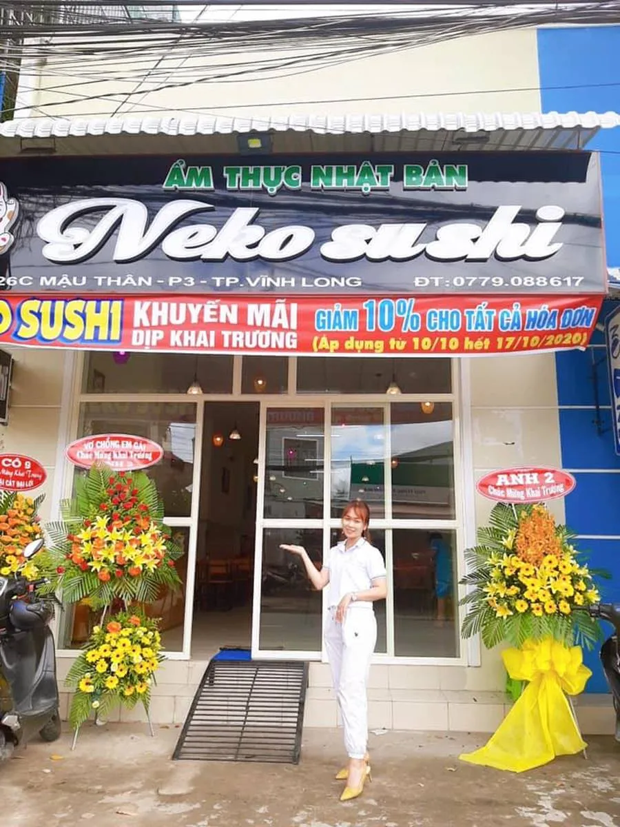 Đến NEKO SUSHI Vĩnh Long, trải nghiệm ẩm thực chuẩn vị Nhật Bản