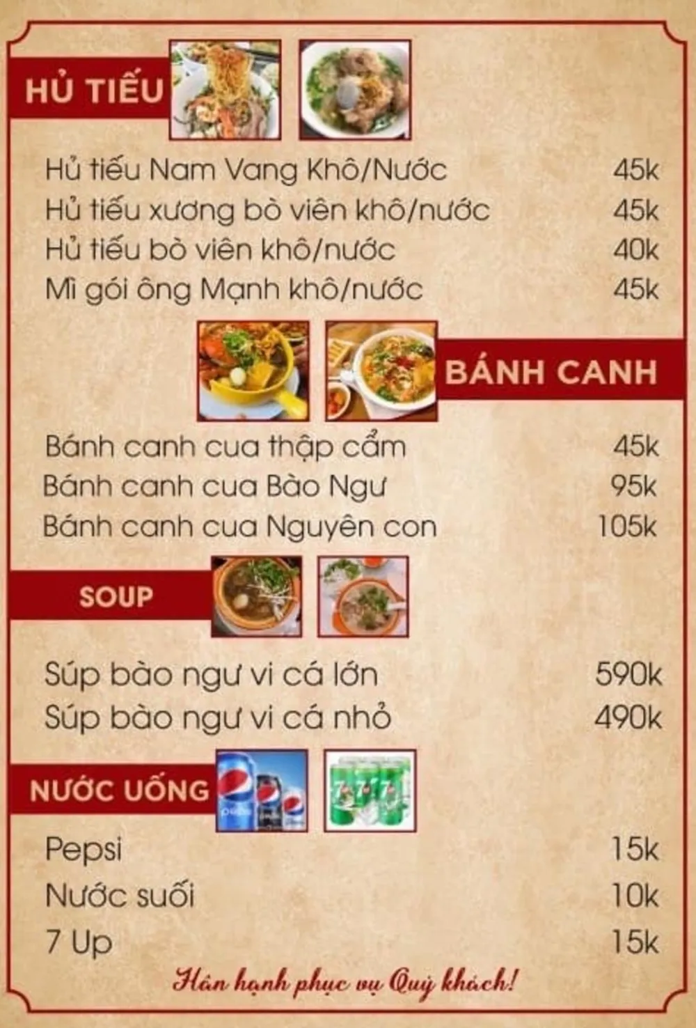 Đến Quán ông Mạnh để thưởng thức những món ăn quốc dân tại Gia Lai