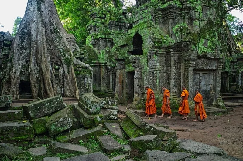 Đến Siem Reap đón bình minh êm đềm giữa Campuchia