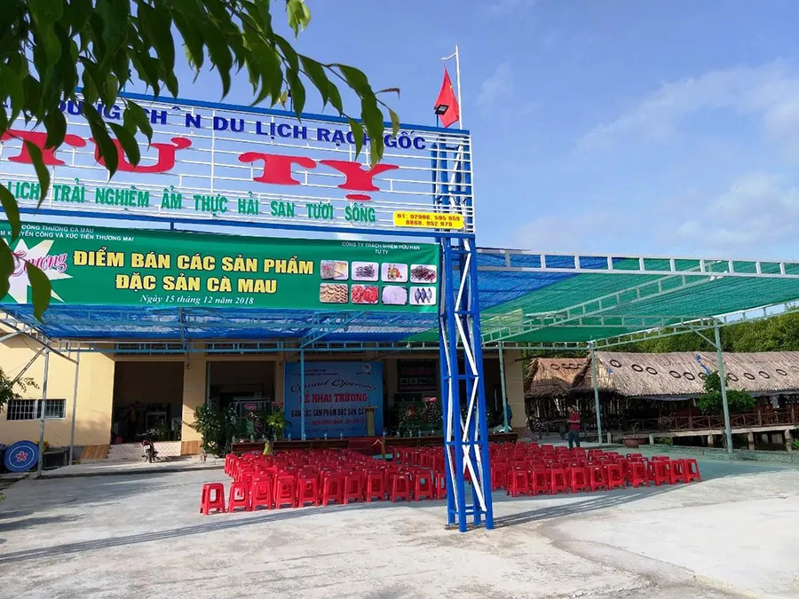 Điểm dừng chân du lịch Tư Tỵ Rạch Gốc và cảnh quan thiên nhiên tuyệt đẹp