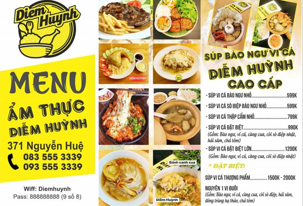 Diễm Huỳnh Restaurant Phú Yên – Nhà hàng Phú Yên ngon khó cưỡng giữa trung tâm thành phố