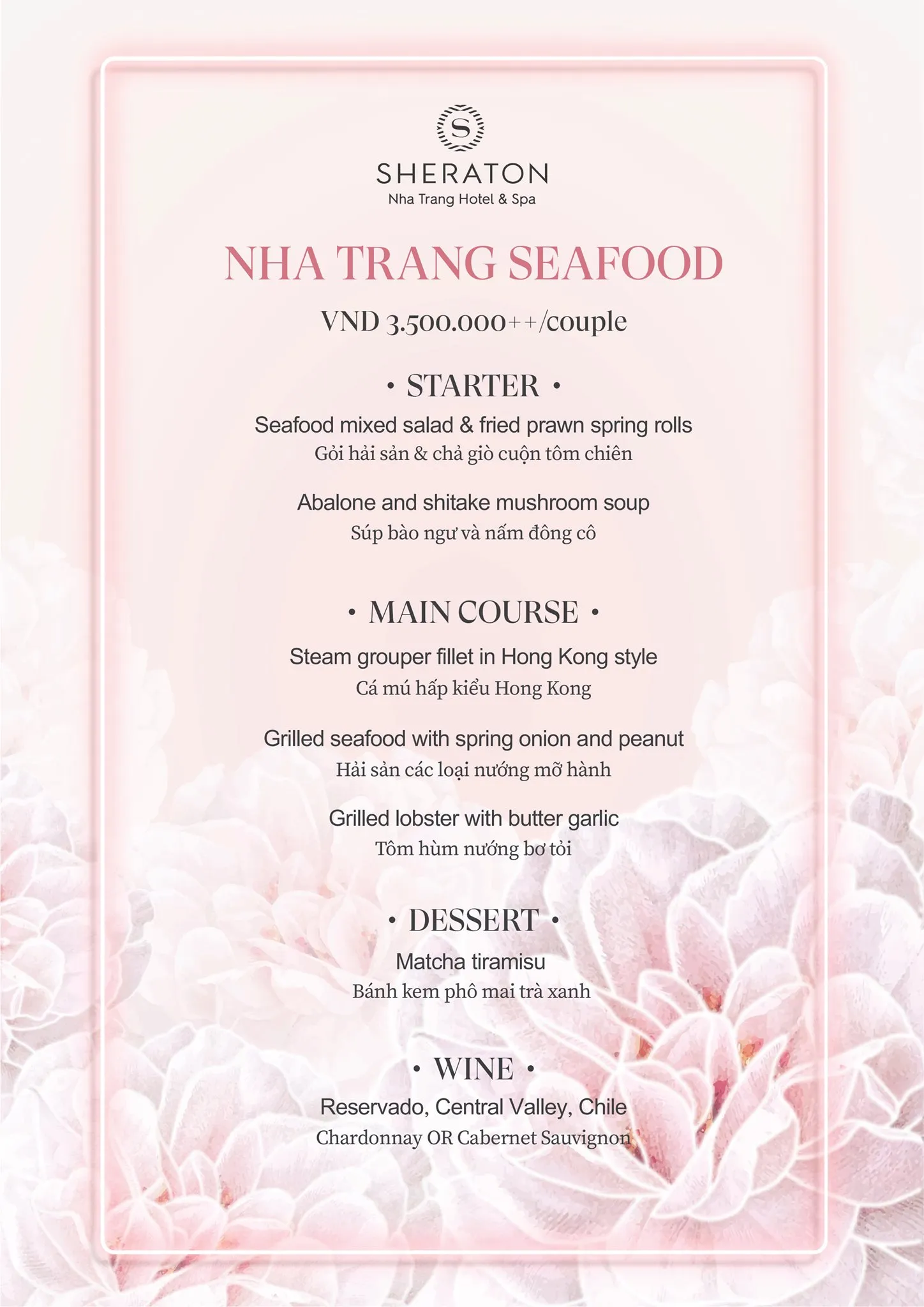 Dining at Sheraton Nha Trang – Khu phức hợp ăn uống đẳng cấp Quốc tế tại Nha Trang